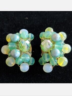 Vintage West Germany Clip on Earrings